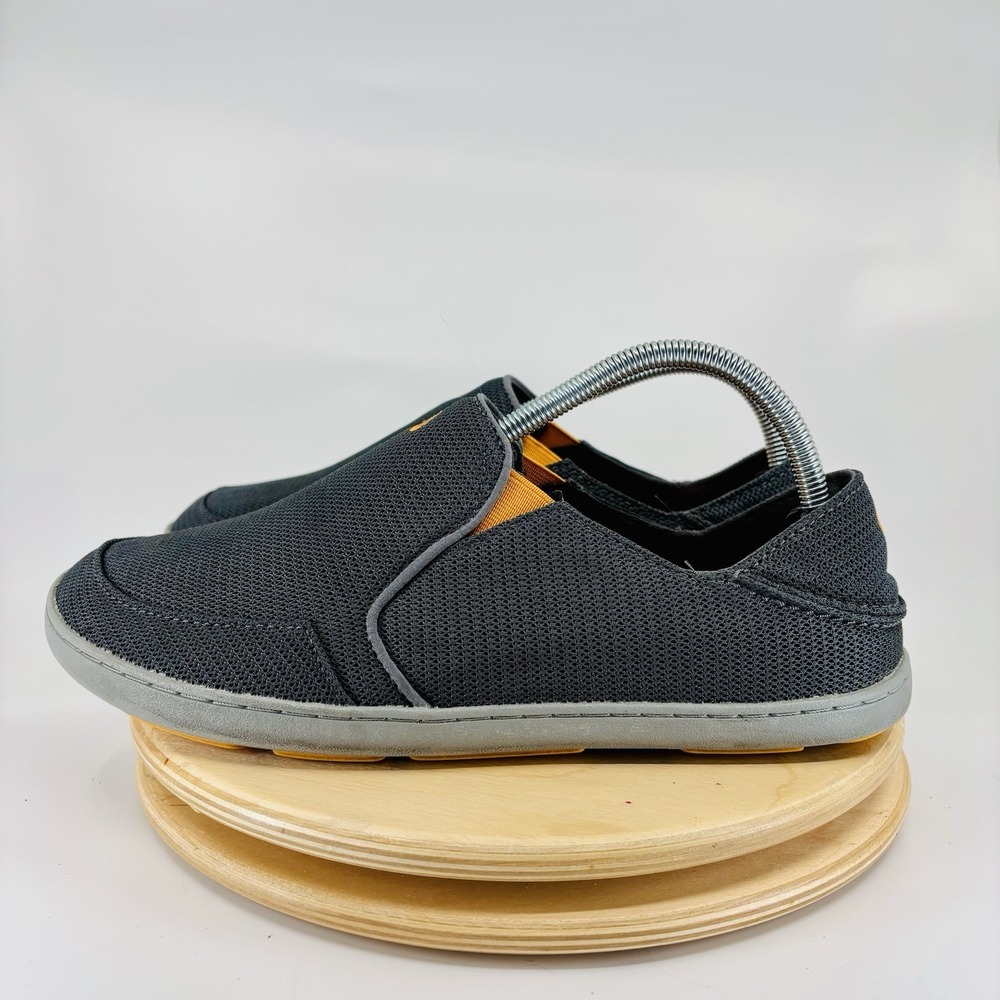 Olukai Nohea Mesh Slip-On Shoes Men's Size 9‎ Navy Loafers Boat Beach Casual -VO